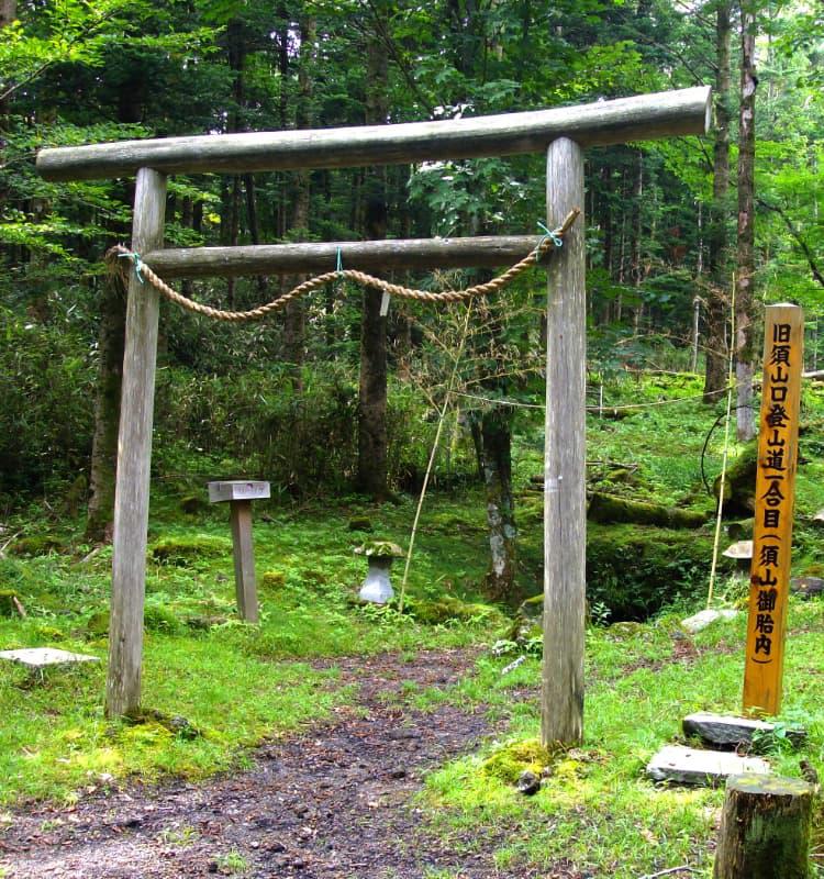 須山口登山道（現御殿場口登山道）