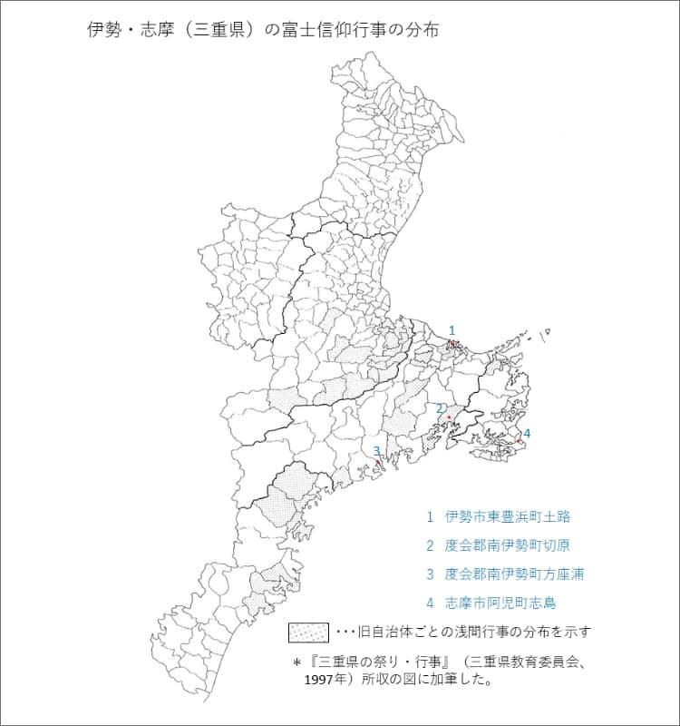 伊势岛的富士信仰