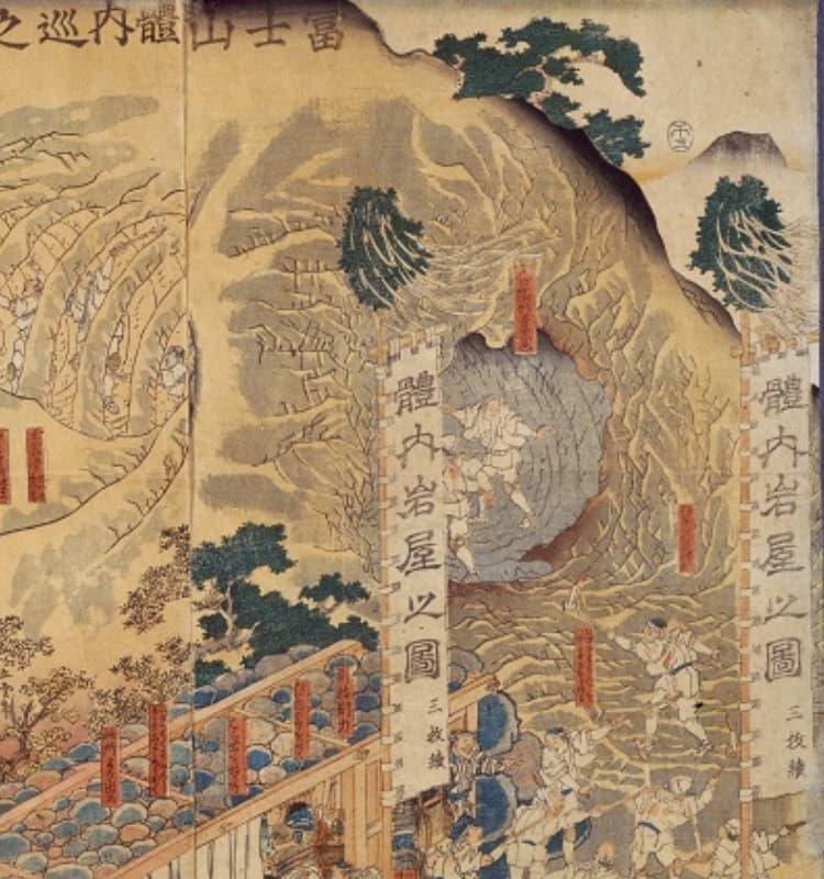 熔岩树型与胎内